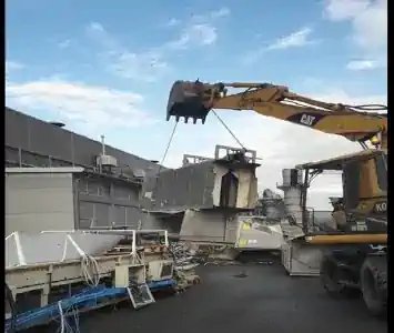 Demontaż lini produkcyjnej